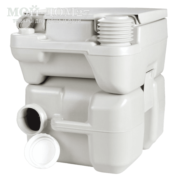 Биотуалет СНН 1120Т | Мой-Дом27 | Переносной Биотуалет емкостью <b>верхнего бака 10 л.</b>, <b>нижнего бака 20 л.</b><br>
 Идеальный вариант для семьи из 2-3х человек. <br>
 Рассчитан примерно на 50 использований до полного заполнения нижнего бака.<br>
 Слив: сильфонный насос<br>
 Высота сиденья: 40,8 см<br>